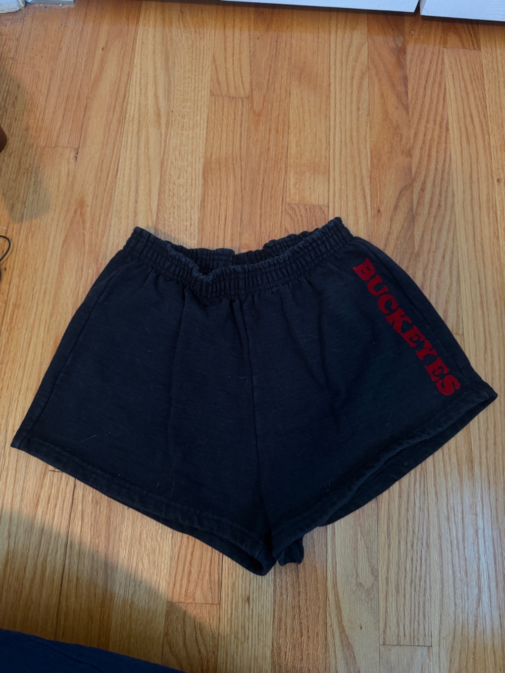 Custom Los Angeles Apparel Black Ohio State Shorts
